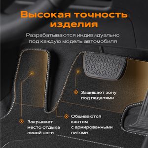К/с Ворс REZKON Chevrolet Cruze (09-15)            2512020100 Rezkon