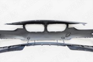 Бампер передний BMW 3-series F30, F31, F80 2015-2018, под парктроник OEM0124 O.E.M.
