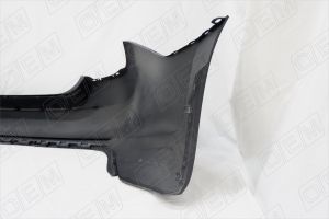 Бампер задний skoda rapid лифтбек без парктроников oem0338 O.E.M.