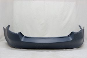 Бампер задний skoda rapid лифтбек без парктроников oem0338 O.E.M.