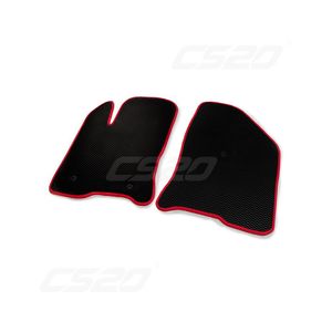 Ковры салона Lada Vesta (2015-) EVA CS-20 (черн/красный) 15790 CS-20