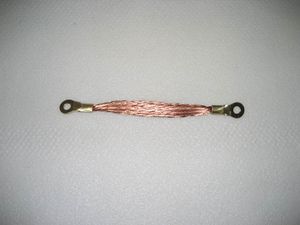 Провод массы дл-0.25м медная коса  d8-d8 tk0621 SkatEnergy