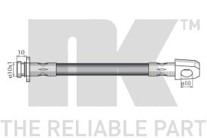 Тормозной шланг 853020 Nk