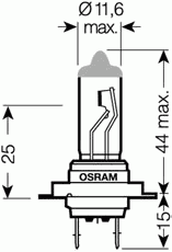 Лампа накаливания 64210L Osram