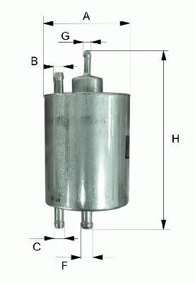 Топливный фильтр PP832/3 Filtron