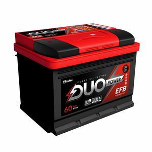 аккумулятор DUO POWER EFB 60 А/ч 610A (242х175х190) 6СТ-60 LЗ duopefb603l Duo Power