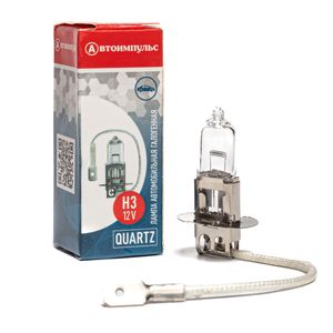 Лампа 12V H3 55W PK22s QUARTZ галогенная IMPULS h31255 AImpuls