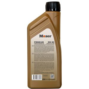 Масло моторное синтетическое  Premium 5W-30 , 1л 4633686 Mozer