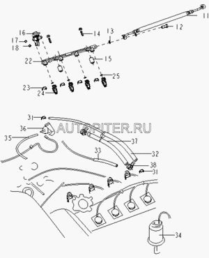 Шланг вентиляции(дервейс) ORIGINAL склад GEELY 1086001192 Geely