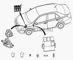 ПРЕДОХРАНИТЕЛЬ 20А новый артикул см. LCC 7075005400 JQDPDL20 Geely