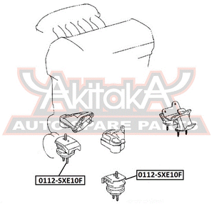 ПОДУШКА ДВИГАТЕЛЯ ПЕРЕДНЯЯ ГИДРАВЛИЧЕСКАЯ 0112sxe10f Asva