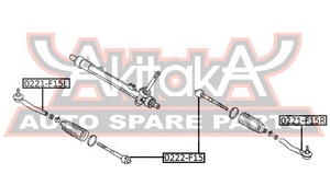 Шарнир 0222f15 Asva