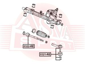 Шарнир 0321re Asva