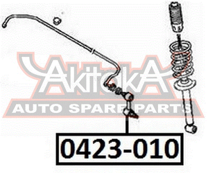 Стойка переднего стабилизатора для Subaru Impreza (G13,G23) 2012-2016 0423010 Asva