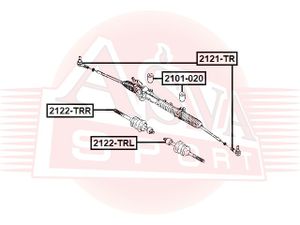 Шарнир 2121tr Asva
