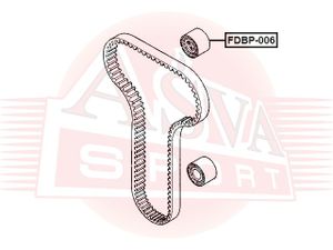 РОЛИК РЕМНЯ ГРМ FDBP006 Asva