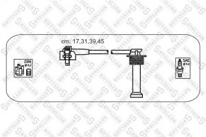 Комплект проводов зажигания 10-38113-SX Stellox