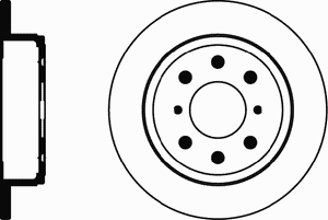 Тормозной диск MDC644 Mintex