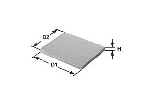 Фильтр, воздух во внутренном пространстве NC2100CA Clean Filters