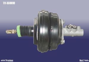 Вакуумный усилитель в сборе с тормозным цилиндром t113510010 Chery