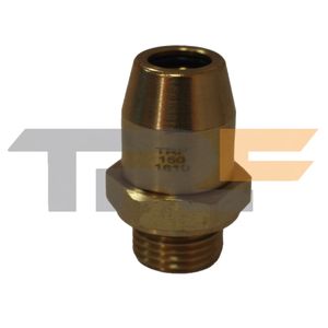 Соединитель прямой M16х1,5 под трубку 10х1 латунь trf1501610 TRF