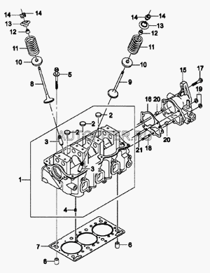 Маслосьемный колпачек 94535482 Daewoo