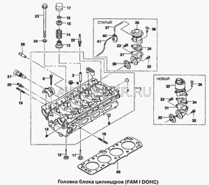 клапана daewoo nexia 16кл 1.5  (впуск) 96182806 Daewoo