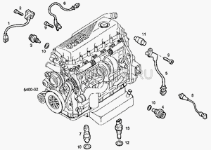 Датчик положения коленвала для Iveco Stralis 2002-2006 504005575 Iveco