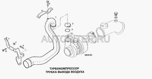 Опора/крепление 504031291 Iveco