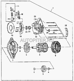 Сепаратор 210560 General Motors