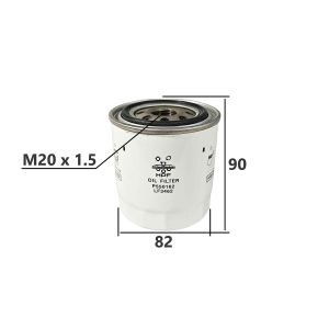 Фильтр масляный Filton/HPF P550162 p550162 Filton