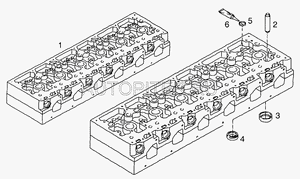 Крышка запорная - MAN/MB 51916060041 Man