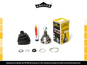 ШРУС НАРУЖНЫ�Й, VW GOLF (03-), PASSAT (05-), (36/27) k101221 Kroner