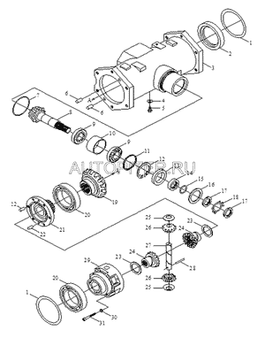 Сальник ступицы передней Фотон (70*90*10) gbt98771 Foton