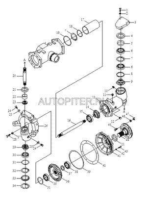 Сальник ступицы передней Фотон (70*90*10) gbt98771 Foton