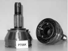ШРУС наружный, комплект P706K Holzer