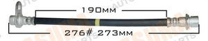 шланг тормозной пер.! L=272\ Toyota Carina/Corolla 1.3-2.0D 87-93 bh276 Masuma