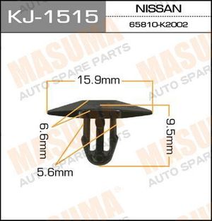 покер пластмассовый крепежный KJ-1515 Masuma 1шт kj1515 Masuma