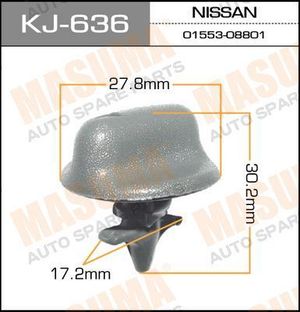 покер пластмассовый крепежный KJ-636 Masuma 1шт KJ636 Masuma