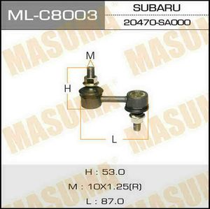 Стойка переднего стабилизатора для Subaru Impreza (G13,G23) 2012-2016 mlc8003 Masuma