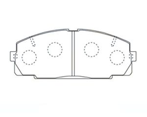 Тормозные колодки MASUMA MS1144 Masuma