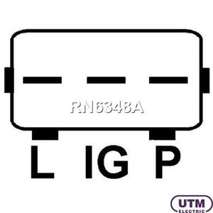 Регулятор генератора RN6348A RN6348A Utm