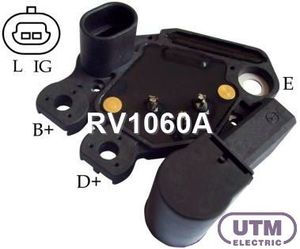 Реле регулятор генератора rv1060a Utm