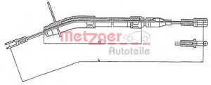 Трос, стояночная тормозная система 10.935 Metzger
