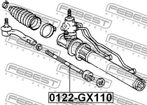 Шарнир 0122GX110 Febest
