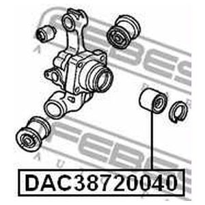 Подшипник задней ступицы для Honda Stream 2001-2005 DAC38720040 Febest