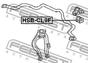 Подвеска HSBCL9F Febest