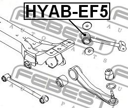Подвеска HYABEF5 Febest