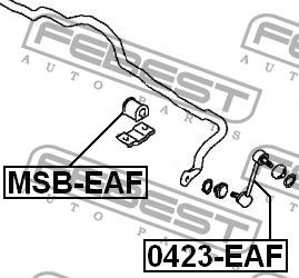 Подвеска MSBEAF Febest