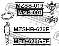 Подшипник MZB001 Febest